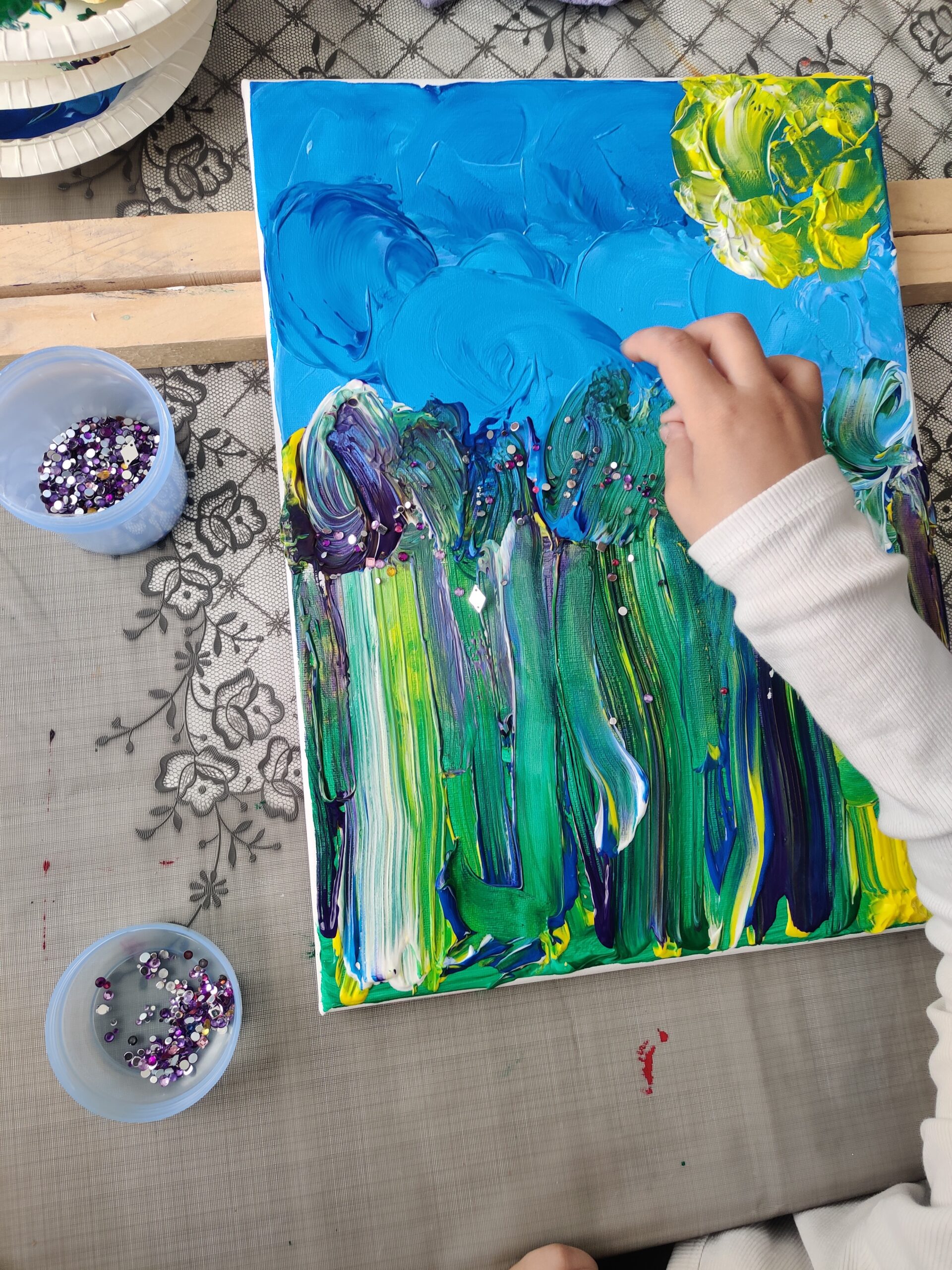 Zianab koos voor kleur