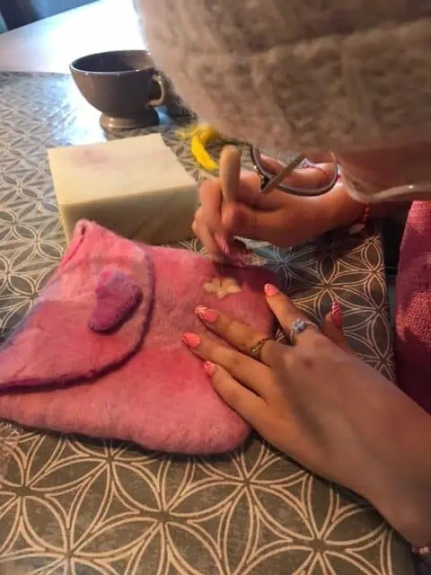 Anoush ontdekte het wolvilten